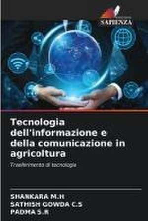 Tecnologia dell'informazione e della comunicazione in agricoltura de Shankara M. H