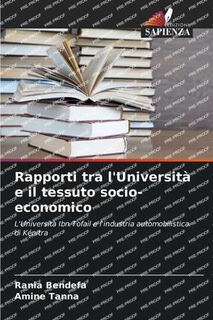 Rapporti tra l'Università e il tessuto socio-economico de Rania Bendefa