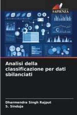 Analisi della classificazione per dati sbilanciati de Dharmendra Singh Rajput