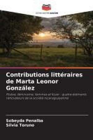 Contributions littéraires de Marta Leonor González de Sobeyda Peñalba