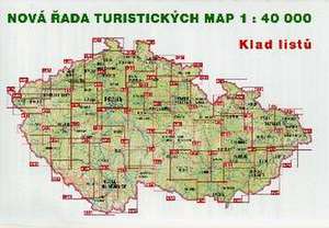 Wanderkarte Tschechien Dacicko, Okoli Telce 1 : 40 000