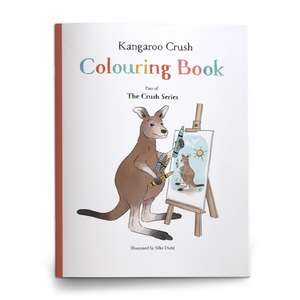 Kangaroo Crush Colouring Book de Silke Diehl