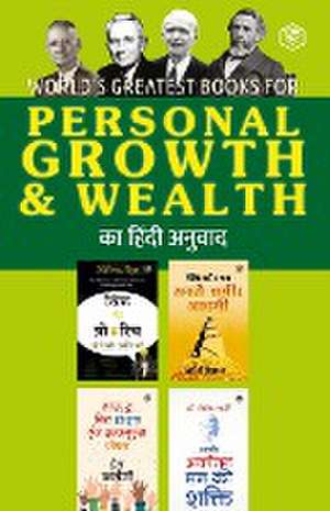 World's Greatest Books For Personal Growth & Wealth (Set of 4 Books) (Hindi) de Napoleon Hill