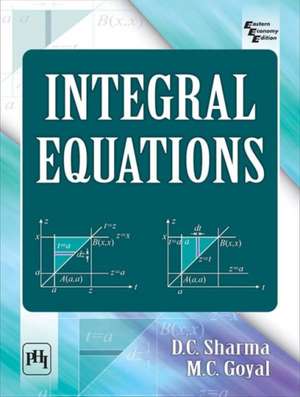 Sharma, D: Integral Equations de M.C. Goyal