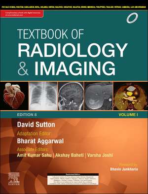 Textbook of Radiology And Imaging, SEA, 8th Volume 1 de Bharat Aggarwal