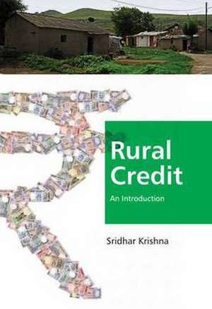 Rural Credit de Sridhar Krishna