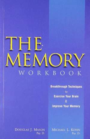 Memory Workbook de Dr Douglas J Mason