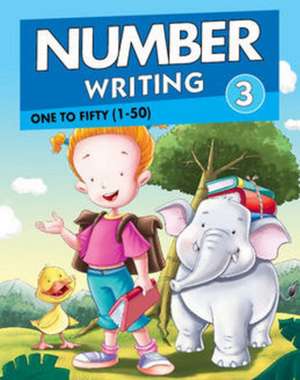 Number Writing 3: One to Fifty (1 to 50) de Pegasus