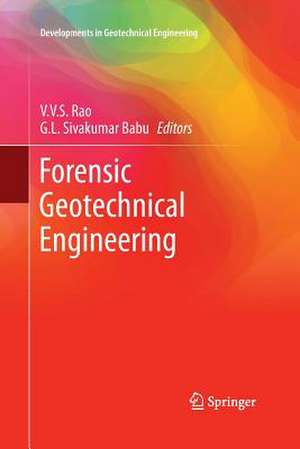 Forensic Geotechnical Engineering de V.V.S. Rao