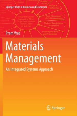 Materials Management: An Integrated Systems Approach de Prem Vrat