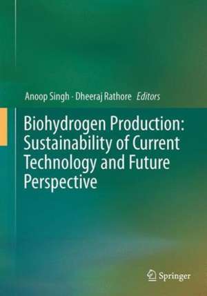 Biohydrogen Production: Sustainability of Current Technology and Future Perspective de Anoop Singh