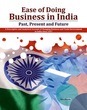 Bhasin, D: Ease of Doing Business in India de Dr. NitiPh.D Bhasin