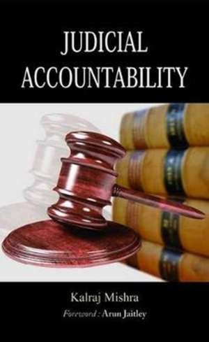 JUDICIAL ACCOUNTABILITY de Kalraj Mishra