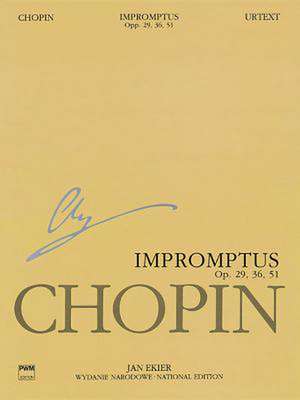 Impromptus Op. 29, 36, 51: Chopin National Edition de Frederic Chopin