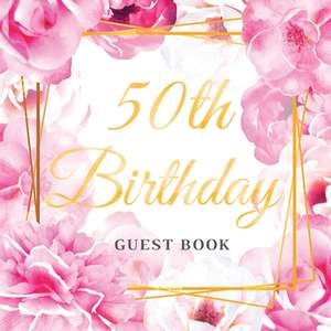 50th Birthday Guest Book de Luis Lukesun