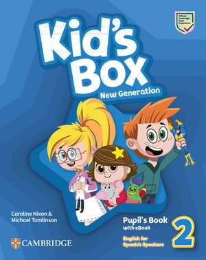 Kid's Box New Generation Level 2 Pupil's Pack Andalusia Edition English for Spanish Speakers de Caroline Nixon