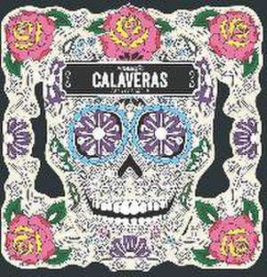 Calaveras para colorear de Christophe-Alexis Pérez