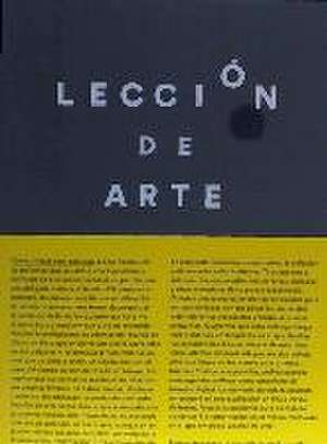 Moreno Medina, A: Lección de arte