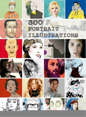 300 Portrait Illustrations de Monsa Publicati