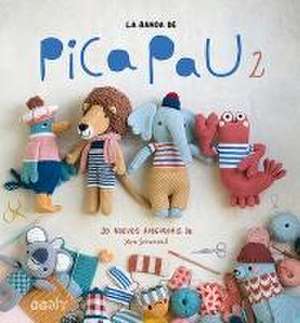 La banda de Pica Pau 2 : 20 nuevos amigurumis de Yan Schenkel