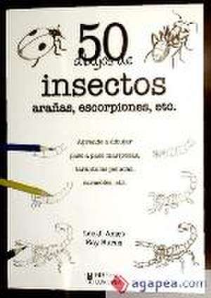 50 dibujos de insectos de Lee James