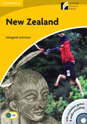 New Zealand Level 2 Elementary/Lower-intermediate Book with CD-ROM/Audio CD Pack de Margaret Johnson