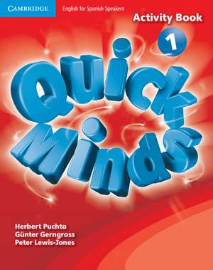 Quick Minds Level 1 Activity Book Spanish Edition de Herbert Puchta