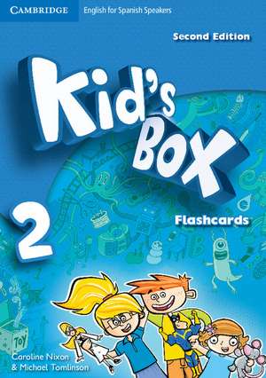 Kid's Box Level 2 Flashcards English for Spanish Speakers de Caroline Nixon