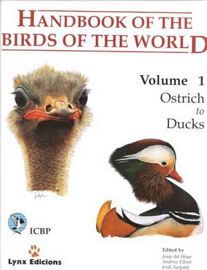 Handbook of the Birds of the World. Vol.1 de Andrew Elliott