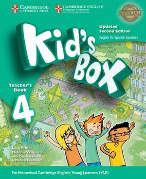 Kid's Box Level 4 Teacher's Book Updated English for Spanish Speakers de Lucy Frino