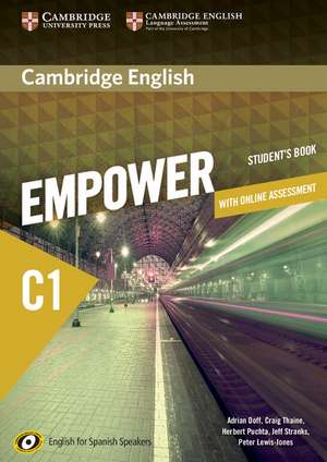 Cambridge English Empower for Spanish Speakers C1 Student's Book with Online Assessment and Practice de Adrian Doff