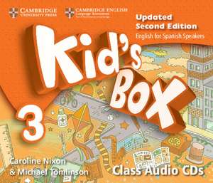 Kid's Box Level 3 Class Audio CDs (4) Updated English for Spanish Speakers de Caroline Nixon