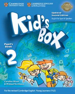 Kid's Box Level 2 Pupil's Book with My Home Booklet Updated English for Spanish Speakers de Caroline Nixon