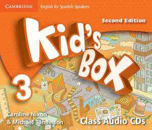 Kid's Box Level 3 Class Audio CDs (4) English for Spanish Speakers de Caroline Nixon