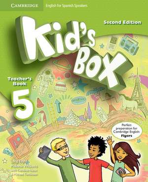 Kid's Box Level 5 Teacher's Book English for Spanish Speakers de Lucy Frino