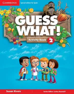 Guess What! Level 2 Activity Book with Home Booklet and Online Interactive Activities Spanish Edition de Susan Rivers