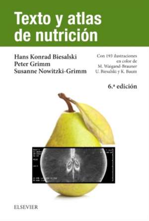 Texto y atlas de nutrición de Hans Konrad Biesalski