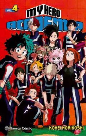 My hero academia 4 de Kohei Horikoshi