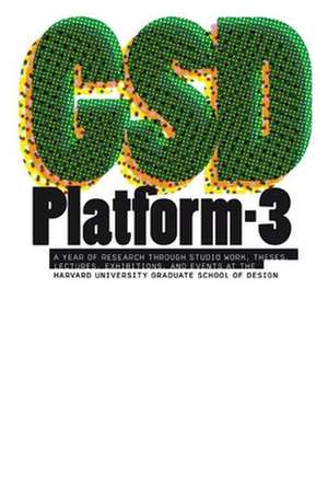 GSD Platform-3 de Harvard University Graduate School of De