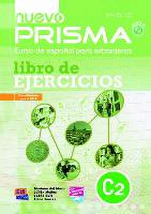 Nuevo Prisma C2 Workbook Plus Eleteca and Audio CD: Answers Book de Juana Ruiz Mena