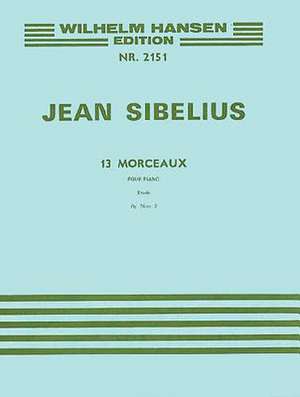 13 Pieces Op. 76, No.2 - Etude de Jean Sibelius