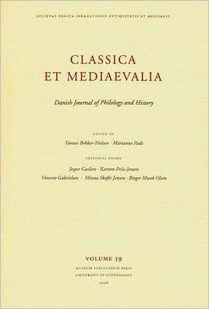 Classica et Mediaevalia de Tonnes Bekker-Nielsen