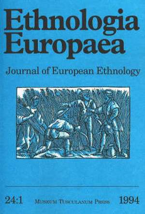 Ethnologia Europaea de Bjarne Stoklund