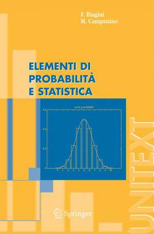 Elementi di Probabilità e Statistica de F. Biagini