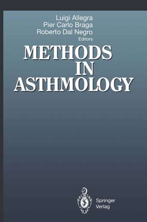 Methods in Asthmology de Luigi Allegra