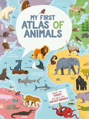 My First Atlas of Animals de Cristina Banfi