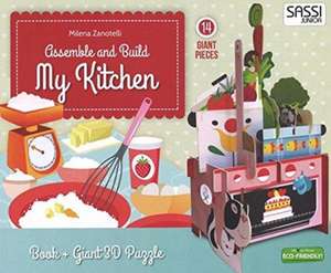 ZANOTELLI, M: MY KITCHEN BOARD BOOK & PUZZLE de MILENA ZANOTELLI