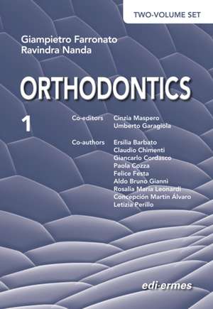 Orthodontics 2 Volume Set de Ersilia Barbato