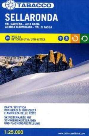 Tabacco Wandern 1 : 25 000 Sellaronda