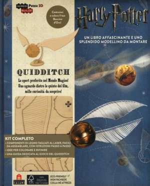 Harry Potter. Quidditch. Puzzle 3D Incredibuilds da J. K. Rowling. Con gadget de Jody Revenson